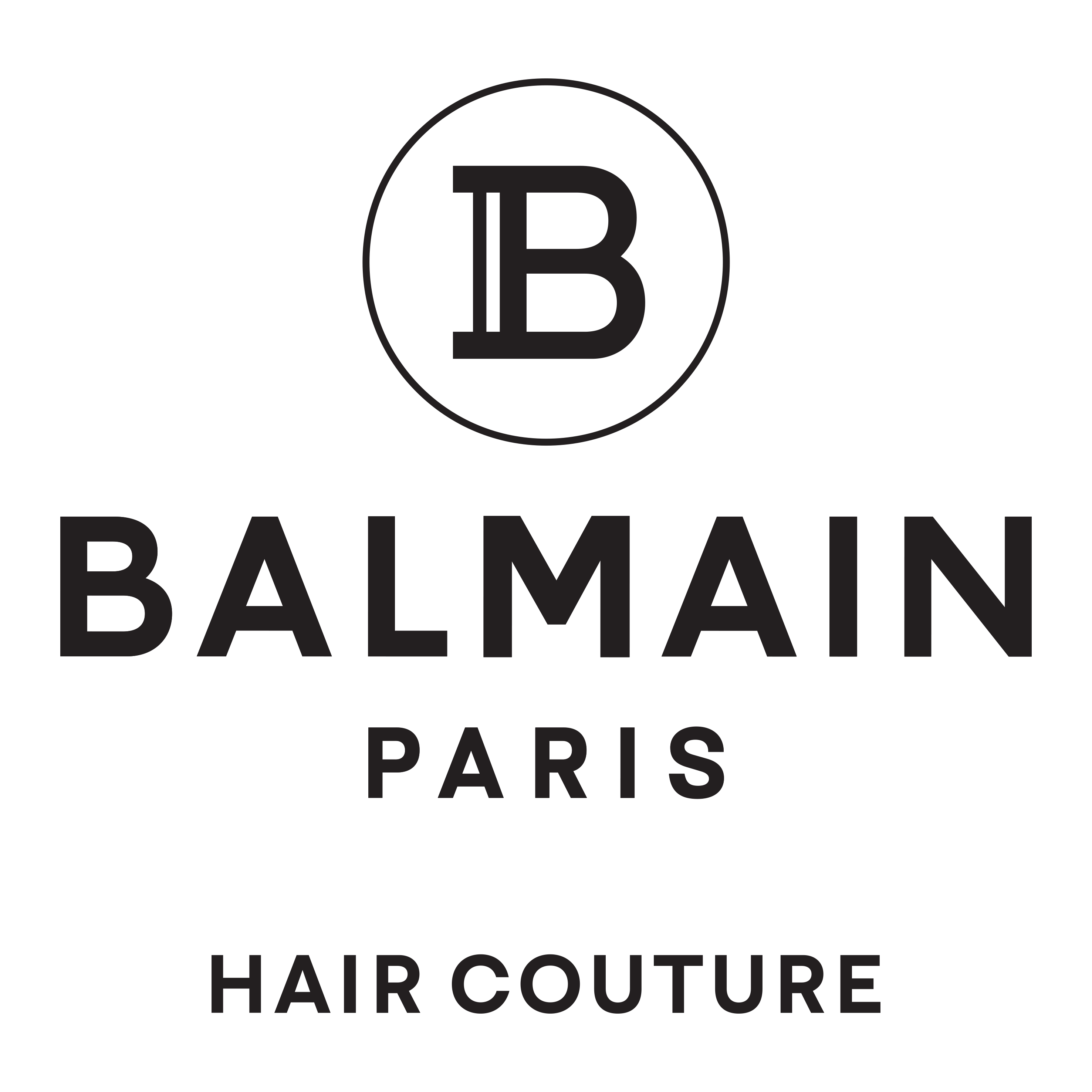 Balmain Hair luxury products used at Salon Era Vancouver