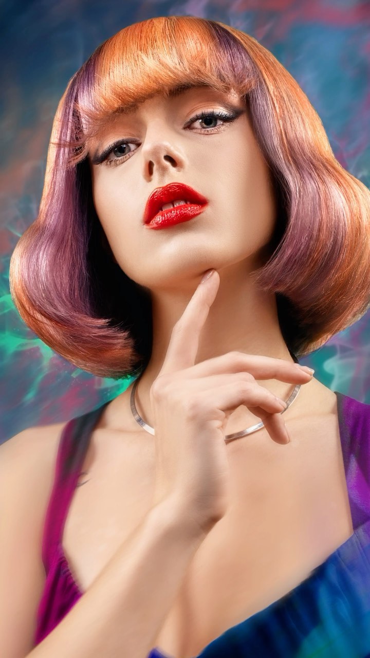 Award-winning hair creation by 2023 Canadian Colourist of the Year at Salon Era Vancouver