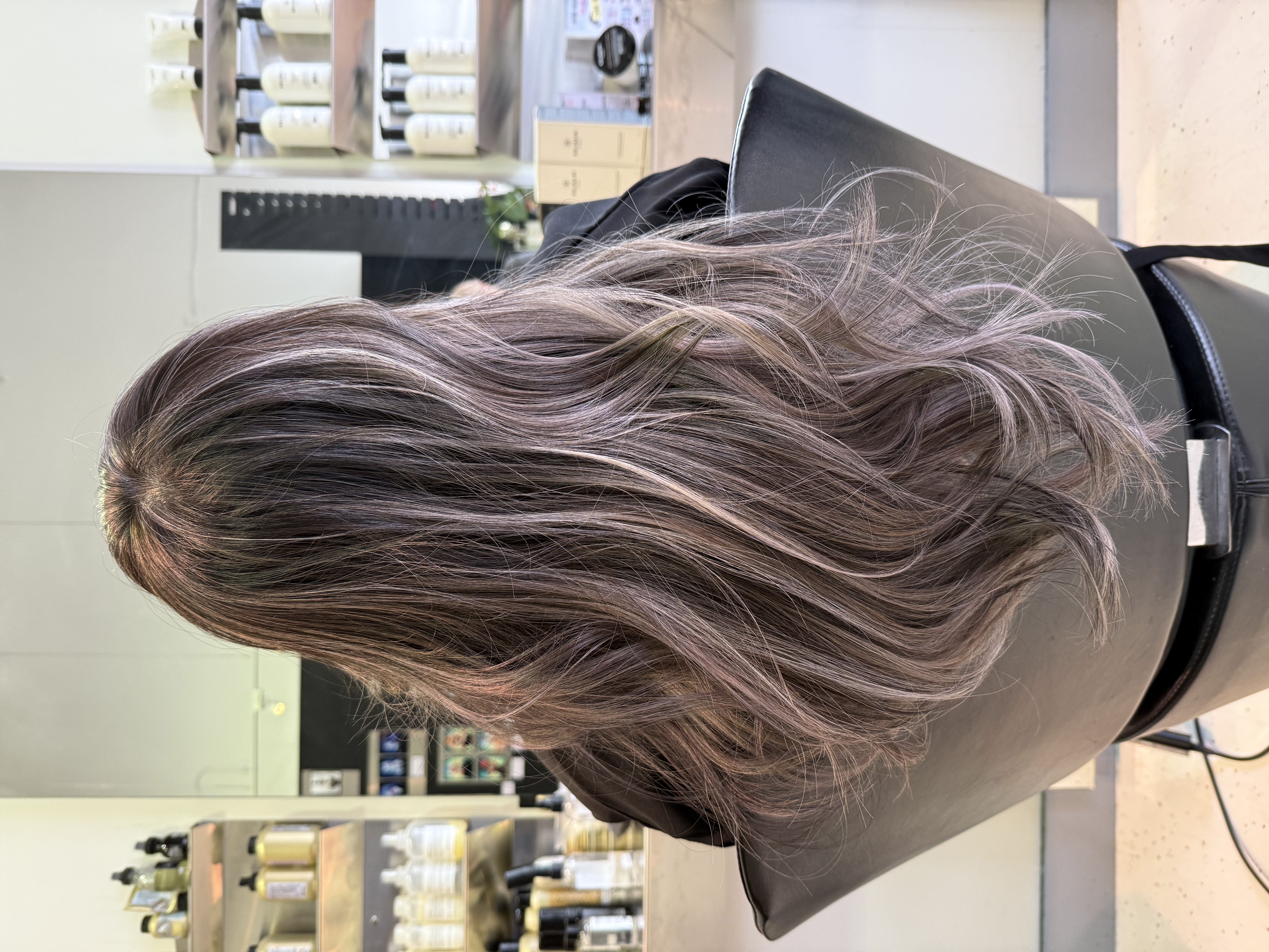 Hand-painted balayage technique by 2023 Canadian Colourist of the Year at Salon Era Vancouver